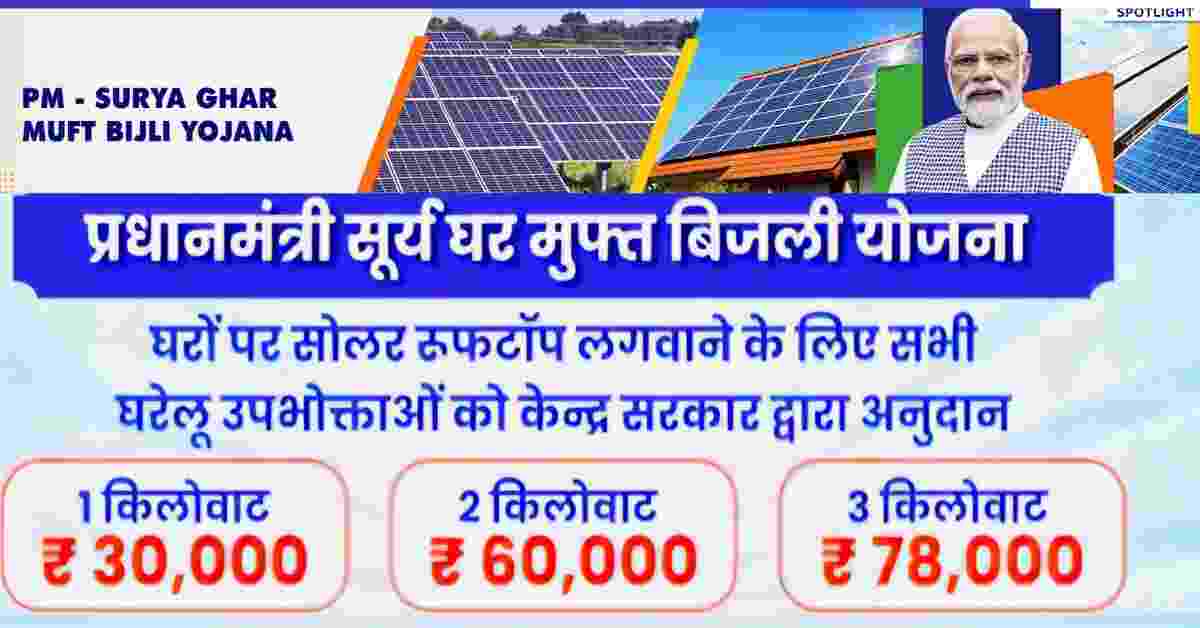 PM Surya Ghar Muft Bijli Yojana